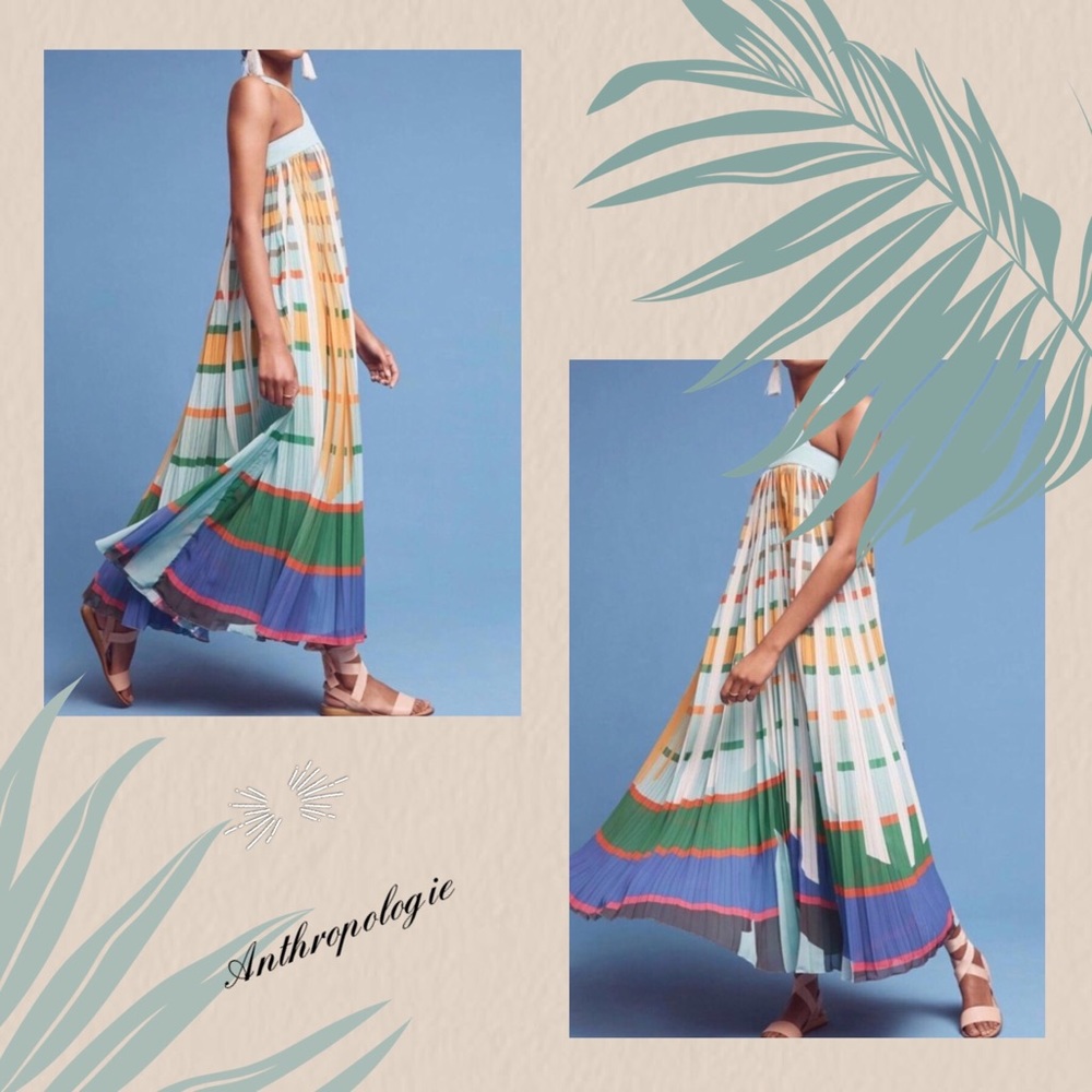 Anthropologie maxi dress